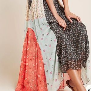 brand New Verb Margot Pleated Maxi Skirt